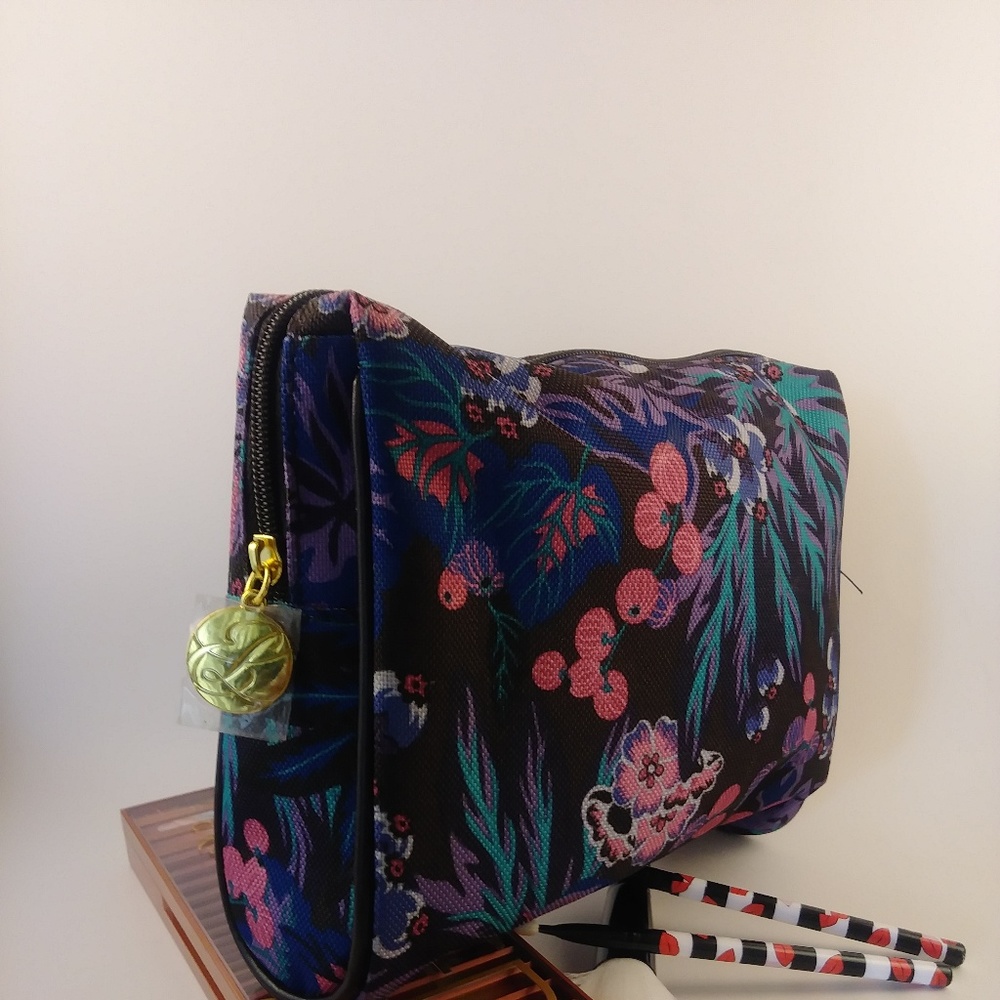 Sale...Floral Make Up Bag small